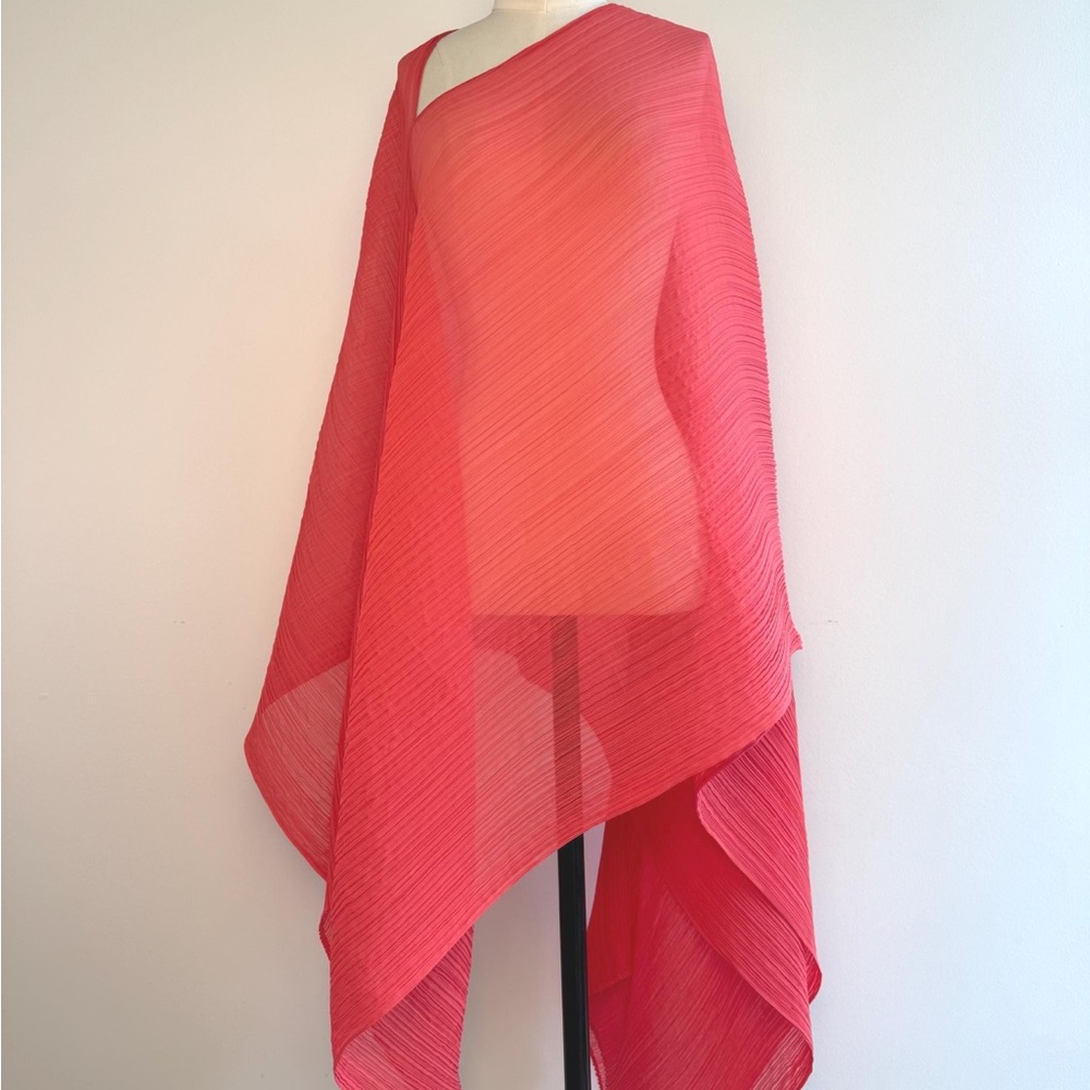 Issey Miyake Pleats Please Madame T Shawl